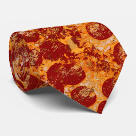 Pepperoni Pizza Stropdas