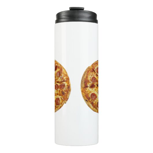 Pepperoni Pizza Thermosbeker (Voorkant)
