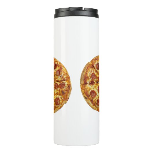Pepperoni Pizza Thermosbeker (Achterkant)