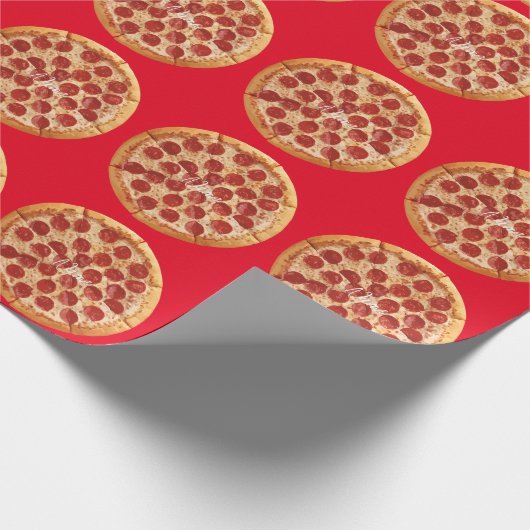 Pepperoni Pizza Thunder_Cove Cadeaupapier (Hoek)
