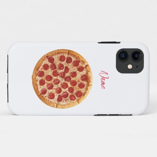 Pepperoni Pizza Thunder_Cove Case-Mate iPhone Case (Achterkant (horizontaal))