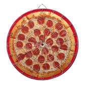 Pepperoni Pizza Thunder_Cove Dartbord (Voorkant)