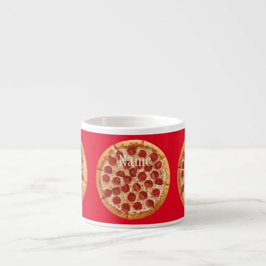 Pepperoni Pizza Thunder_Cove Espresso Kop (Voorkant)