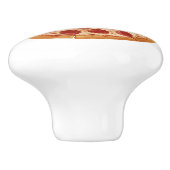 Pepperoni Pizza Thunder_Cove Keramische Knop (Zijkant)