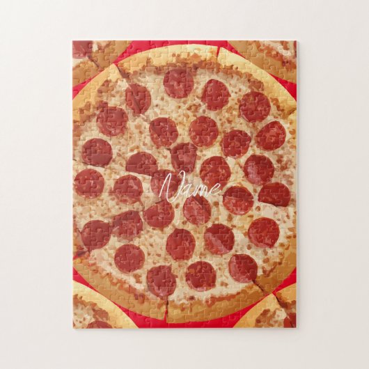 Pepperoni Pizza Thunder_Cove Legpuzzel (Verticaal)