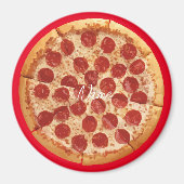 Pepperoni Pizza Thunder_Cove Magneet (Voorkant)