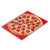 Pepperoni Pizza Thunder_Cove Notitieboek (Linkerzijde)