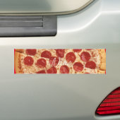 Pepperoni Pizza Thunder_Cove Onderzetter Bumpersticker (Op auto)