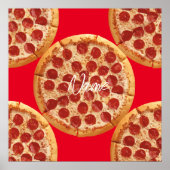 Pepperoni Pizza Thunder_Cove Poster (Voorkant)