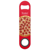 Pepperoni Pizza Thunder_Cove Speed Flessenopener (Achterkant)