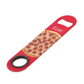 Pepperoni Pizza Thunder_Cove Speed Flessenopener (Achterkant Gekanteld)