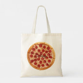 Pepperoni Pizza Thunder_Cove Tote Bag (Achterkant)
