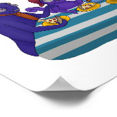 Pepperoni Pizza Time Poster (Hoek)