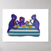 Pepperoni Pizza Time Poster (Voorkant)