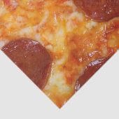 Pepperoni Pizza Tissuepapier (Detail)