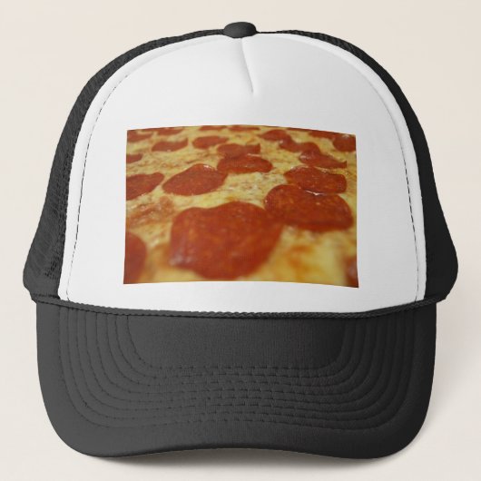 pepperoni pizza trucker pet (Voorkant)