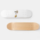 Pepperoni Pizza VS Taco: Mexicaans versus Italiaan Skateboard (Horizontaal)