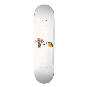 Pepperoni Pizza VS Taco: Mexicaans versus Italiaan Skateboard