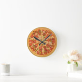 Pepperoni Pizza Wall klok (Huis)