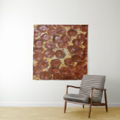 Pepperoni Pizza Wandkleed (In situ)