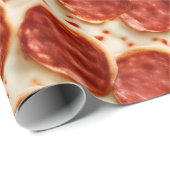 Pepperoni Pizza Wrapping Paper Cadeaupapier (Rol Hoek)