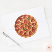 Pepperoni Ronde Sticker (Envelop)