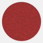 Pepperoni Ronde Sticker (Voorkant)