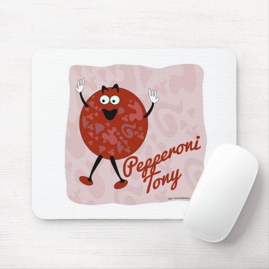 Pepperoni Tony Muismat (Met muis)
