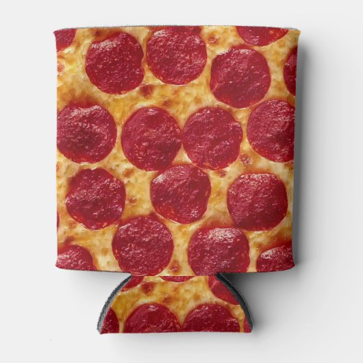 pepperonis pizza blikjeskoeler (Voorkant)