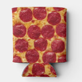 pepperonis pizza blikjeskoeler (Achterkant)