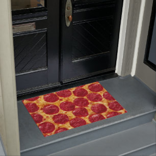 pepperonis pizza deurmat