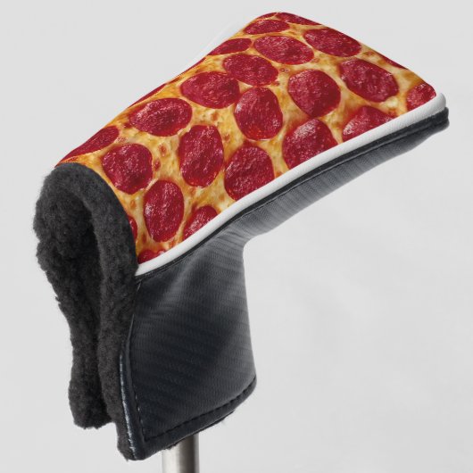 pepperonis pizza golfheadcover (3/4 voorkant)