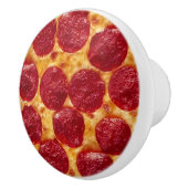 pepperonis pizza keramische knop (Rechts)