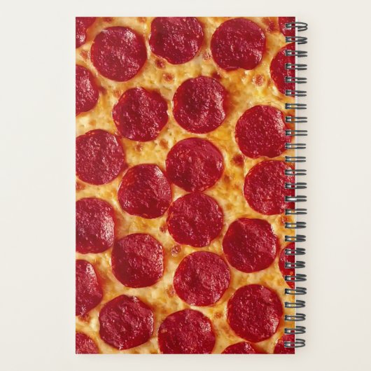 pepperonis pizza planner (Achterkant)