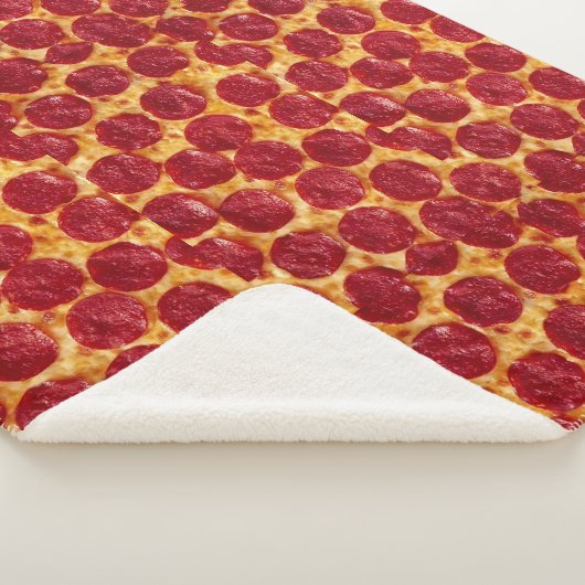 pepperonis pizza sherpa deken (3/4)