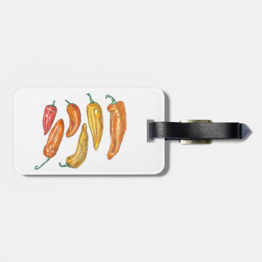 Peppers Bagagelabel (Achterkant horizontaal)