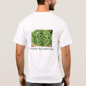 PEPPERS No Farmers = Geen voedsel T-shirt (Achterkant)