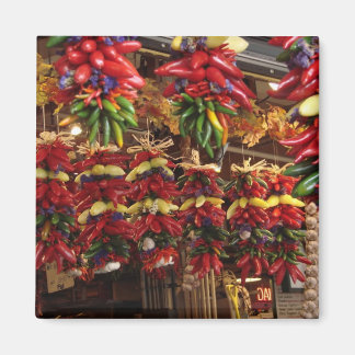 Peppers op de markt van Pike Magneet