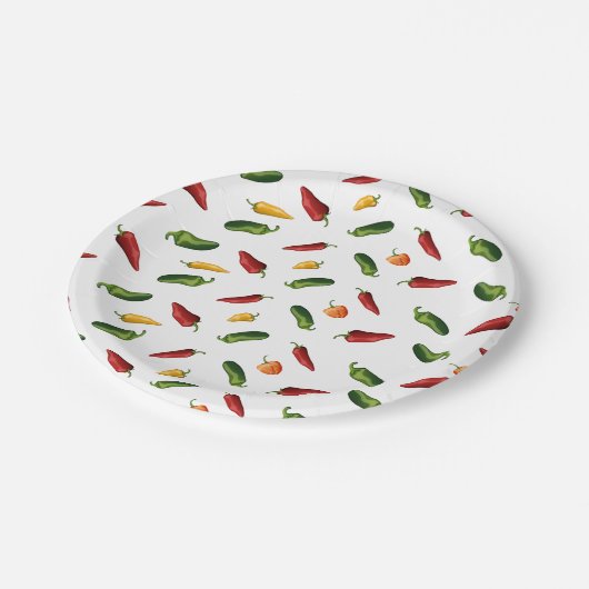 Peppers Papieren Bordje (Gekanteld)