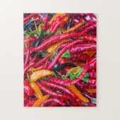 Peppers van warmtekrachtkoppeling op de markt voor legpuzzel (Verticaal)