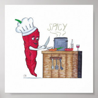 Pepperz, Koken, Poster