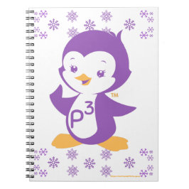 Peppy Paars Penguin Notitieboek