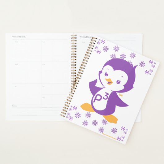 Peppy Paars Penguin Planner (Display)