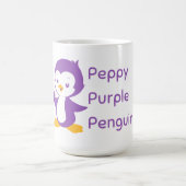 Peppy Paarse Penguin mok (Midden)