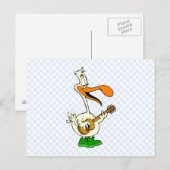 Peppy Pelican Briefkaart (Voorkant / Achterkant)