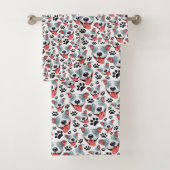 Peppy Pit Bull American Pitbull Pet Puppy Dog Bad Handdoek (Insitu)