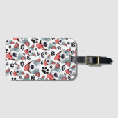 Peppy Pit Bull American Pitbull Pet Puppy Dog Bagagelabel (Voorkant (horizontaal))