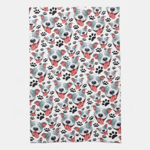 Peppy Pit Bull American Pitbull Pet Puppy Dog Theedoek