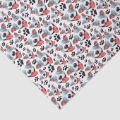 Peppy Pit Bull American Pitbull Pet Puppy Dog Tissuepapier (Detail)