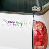 PEPS Baby on Board - Bumpersticker (Op Truck)